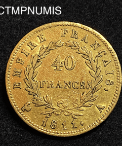 ,MONNAIE,40,FRANCS,OR,NAPOLEON,1811,