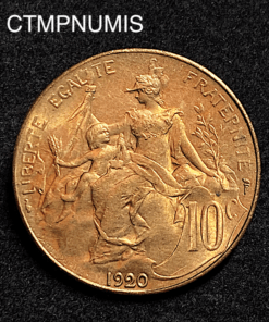 ,MONNAIE,10,CENTIMES,DUPUIS,1920,