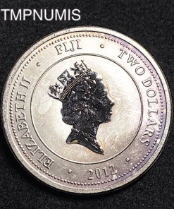 ,MONNAIE,FIDJI,2,DOLLAR,ARGENT,2014,TORTUE,