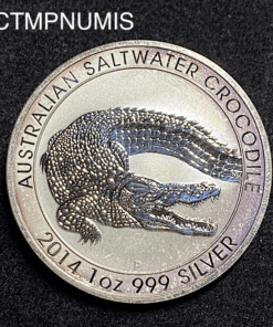 ,MONNAIE,AUSTRALIE,1,DOLLAR,2014,CROCODILE,