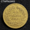 ,40,FRANCS,OR,LOUIS,1834,