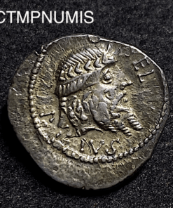 ,MONNAIE,ROME,DENIER,COECILIA,ELEPHANT,SCIPIO,