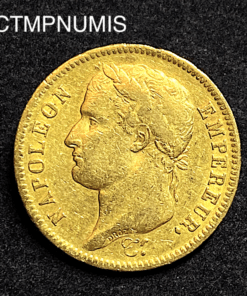 ,MONNAIE,EMPIRE,40,FRANCS,OR,NAPOLEON,1812,