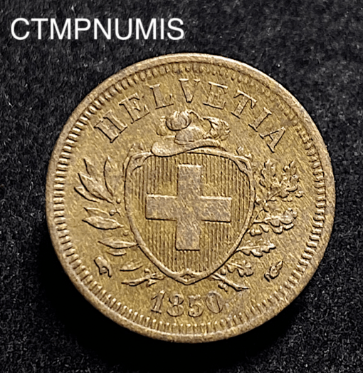 ,MONNAIE,SUISSE,1,RAPPEN,1850,