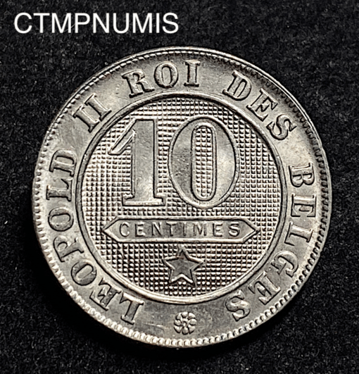 ,MONNAIE,BELGIQUE,10,CENTIMES,1898,