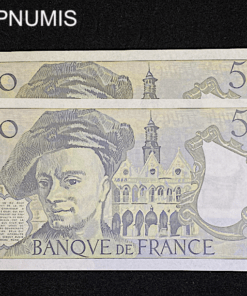 ,BILLET,50,FRANCS,QUENTIN,1986,NEUF,