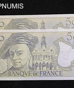 ,BILLET,50,FRANCS,QUENTIN,TOUR,1989,NEUF,