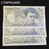 ,BILLET,50,FRANCS,QUENTIN,TOUR,1991,NEUF,