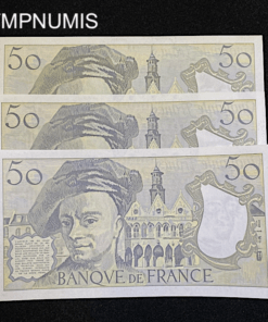 ,BILLET,50,FRANCS,QUENTIN,TOUR,1991,NEUF,