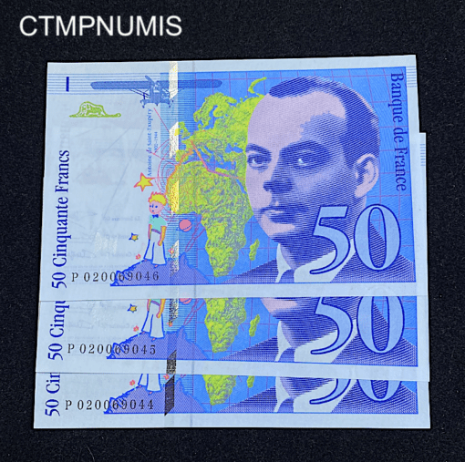 ,BILLET,SAINT,EXUPERY,50,FRANCS,1994,