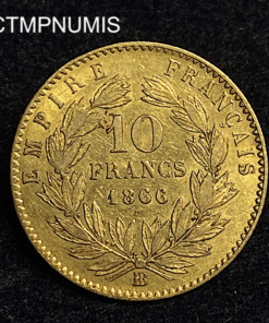 ,MONNAIE,10,FRANCS,OR,NAPOLEON,1866,BB,