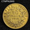 ,MONNAIE,10,FRANCS,OR,NAPOLEON,III,1863,BB,