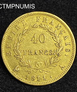 ,MONNAIE,40,FRANCS,OR,NAPOLEON,1811,