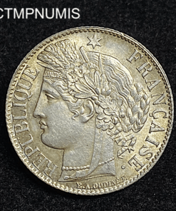 ,MONNAIE,1,FRANC,CERES,ARGENT,1887,