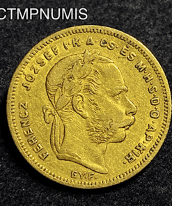 ,MONNAIE,HONGRIE,20,FRANCS,8,FORINT,OR,1870,