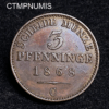 ,MONNAIE,ALLEMAGNE,3,PFENNIG,1868,C,