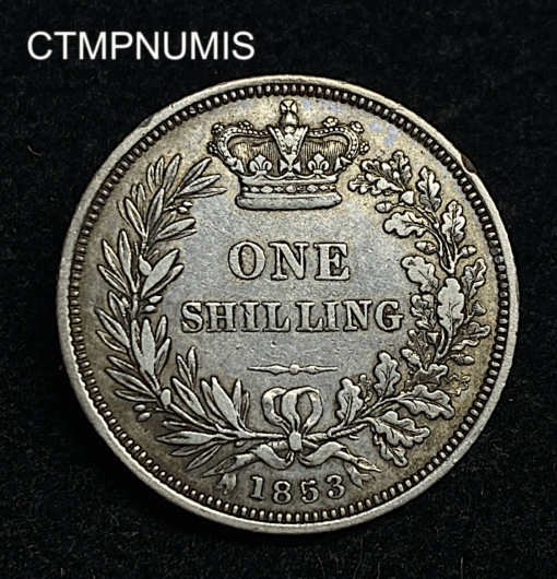 ,MONNAIE,ROYAUME,UNI,SHILLING,1853,