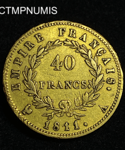 ,MONNAIE,40,FRANCS,OR,NAPOLEON,1811,