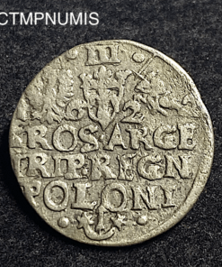 ,MONNAIE,POLOGNE,TROJAK,SIGISMOND,1622,