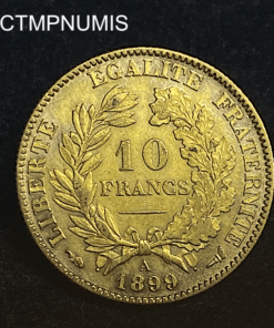 ,MONNAIE,10,FRANCS,OR,CERES,1899,