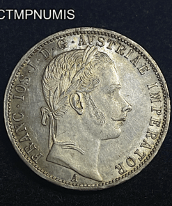 ,MONNAIE,AUTRICHE,1,FLORIN,ARGENT,1861,