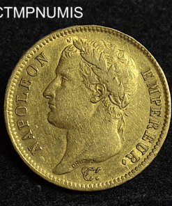 ,MONNAIE,40,FRANCS,OR,NAPOLEON,I°,1810,W,LILLE,