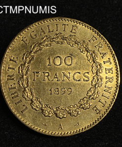 ,MONNAIE,100,FRANCS,OR,GENIE,1899,