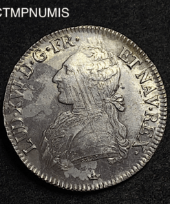 ,MONNAIE,LOUIS,XVI,ECU,ARGENT,1784,M,TOULOUSE,