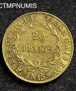 ,MONNAIE,20,FRANCS,OR,NAPOLEON,I°,AN,13,