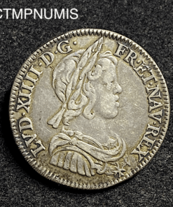 ,MONNAIE,LOUIS,XIV,1/4,ECU,MECHE,COURTE,1645,